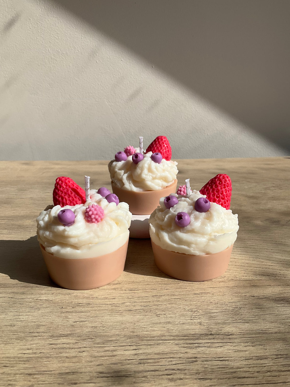 Cupcake de frutos rojos