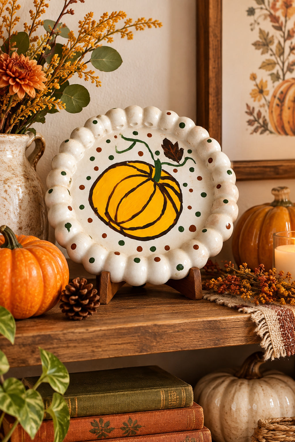 Plato de calabaza