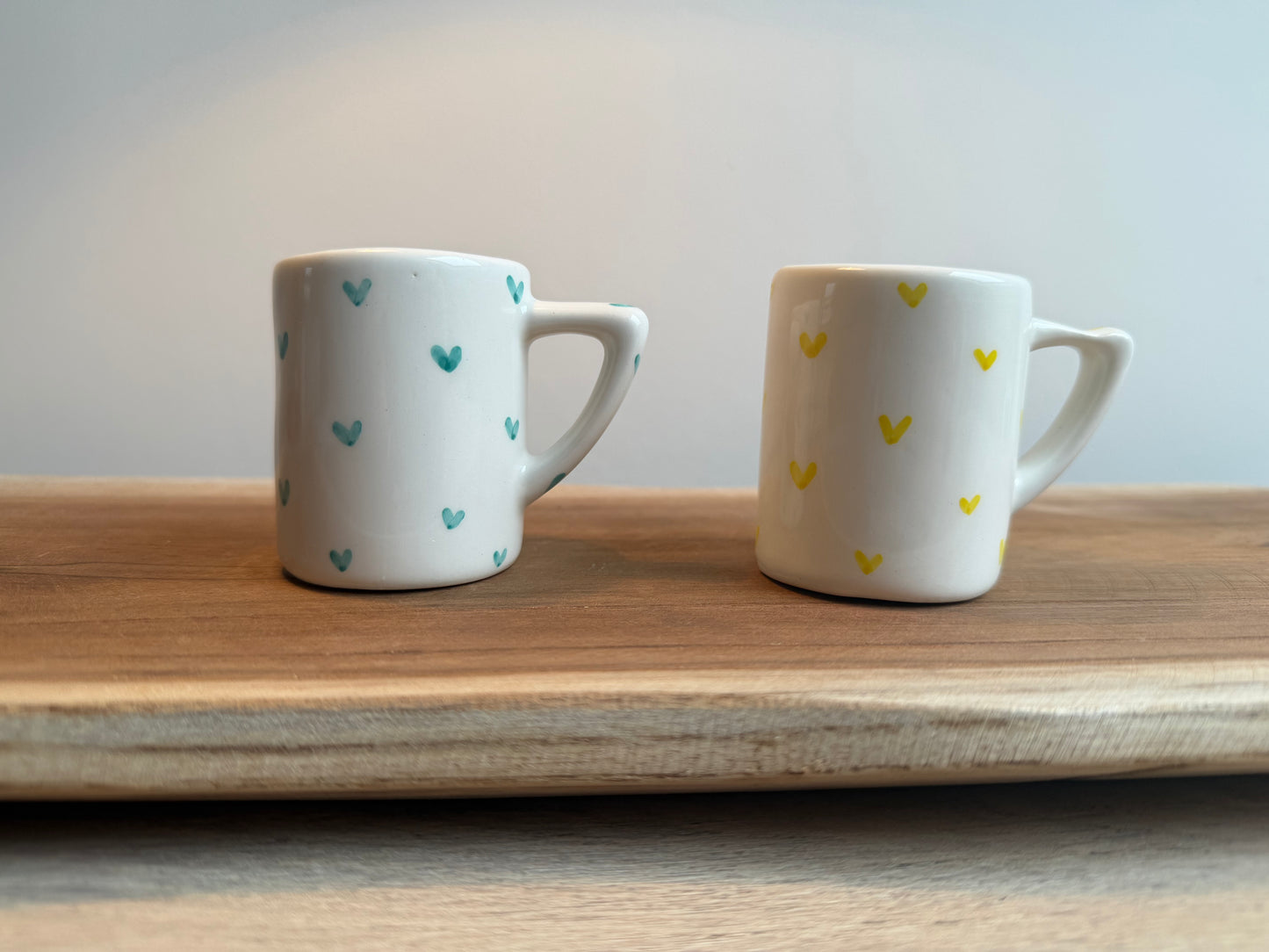 2 tazas de café solo