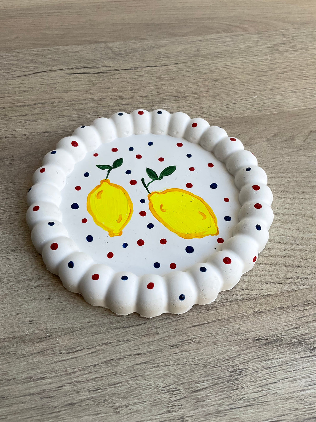 Plato de limones
