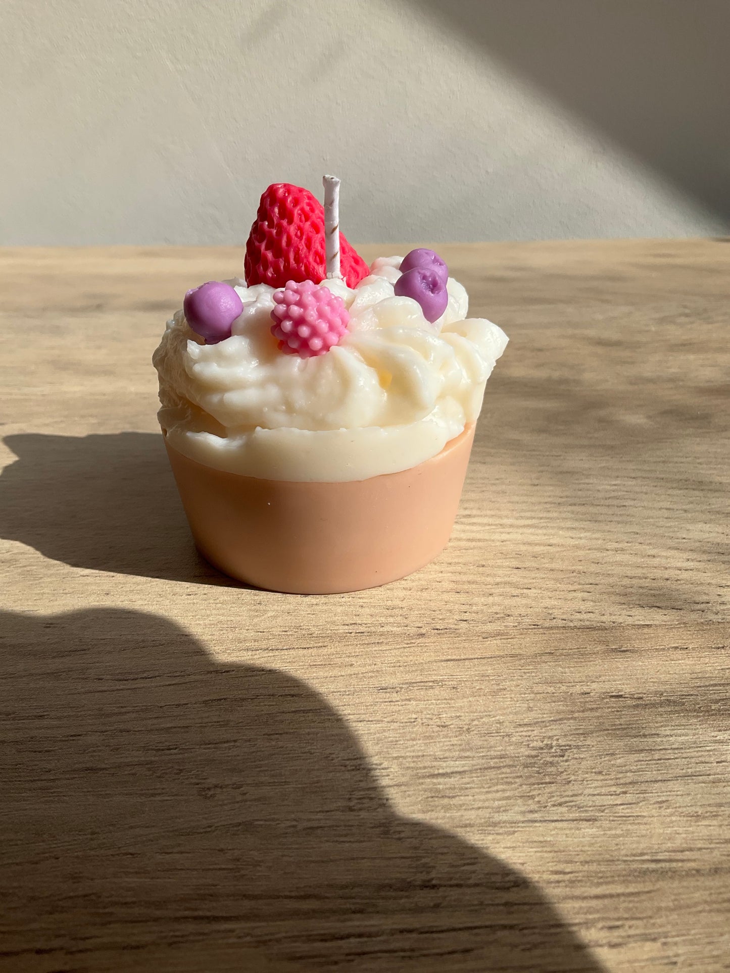 Cupcake de frutos rojos