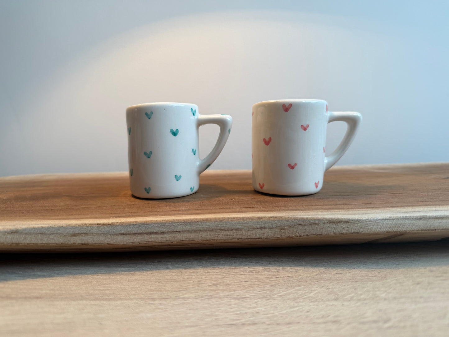 2 tazas de café solo