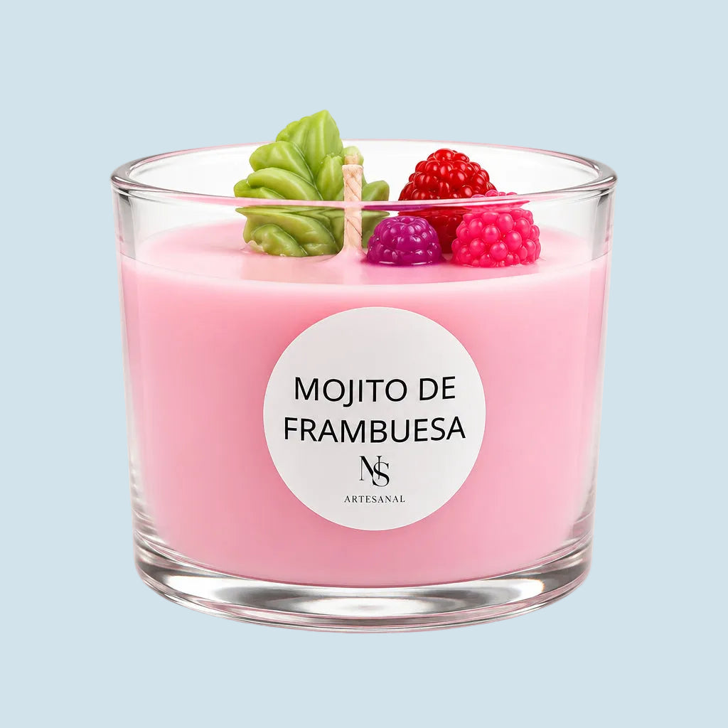 Mojito de frambuesa