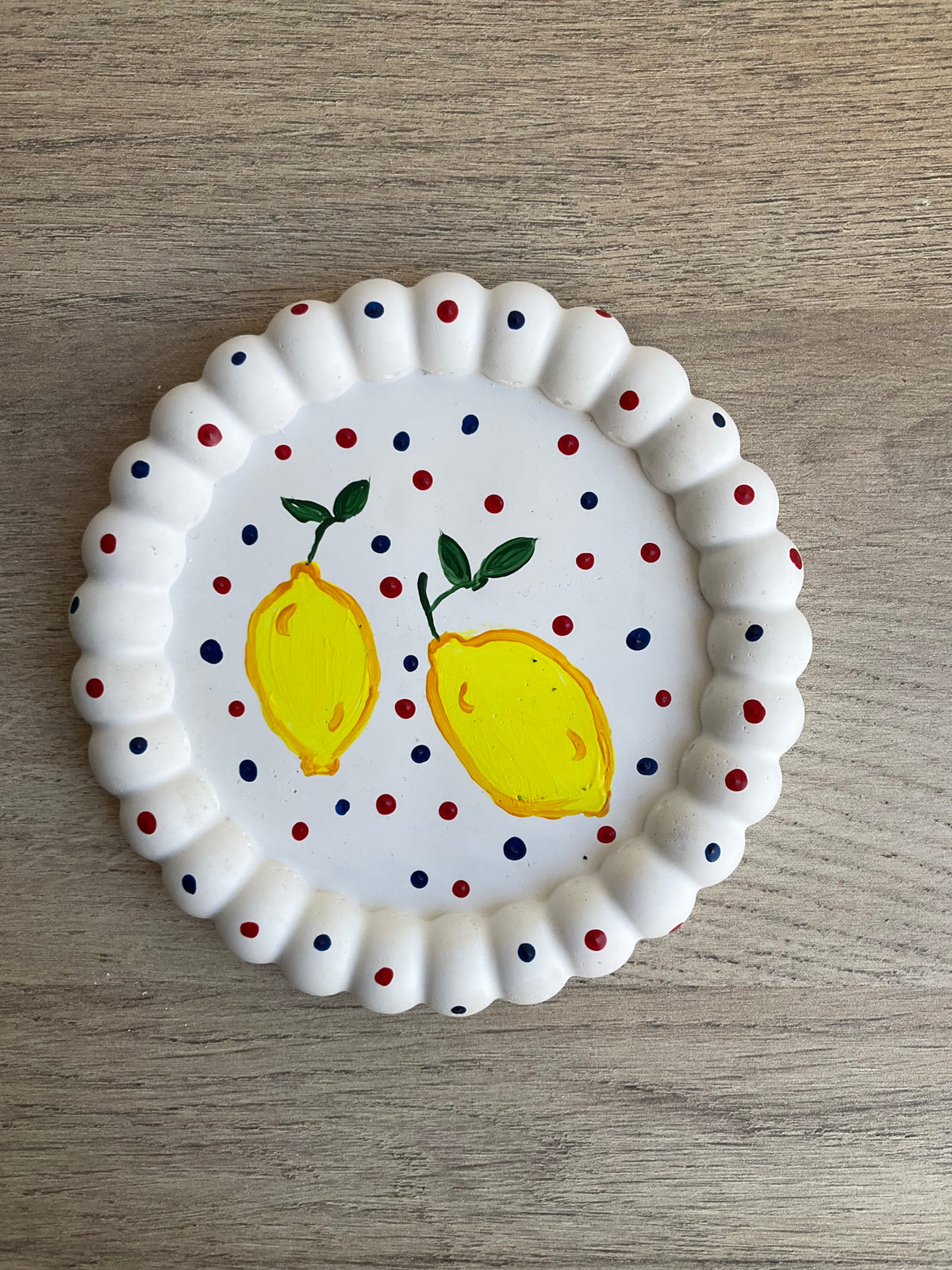 Plato de limones